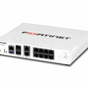 De FortiGate 90G-netwerkbeveiligingsapparaat van Fortinet, voorzien van diverse poortinterfaces voor aansluitingen.