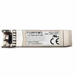 Bovenkant van de Fortinet TRAN-SFP+ voor 10gbps glasvezels