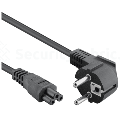 Power cord, C6 inlet, EU