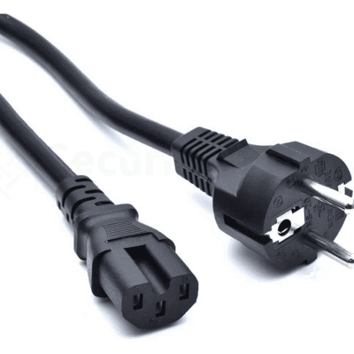 Power cord, 10A250V TYPE-F/C15, EU