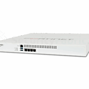 een witte FortiMail 400F netwerkapparaat met meerdere opslagschijven
