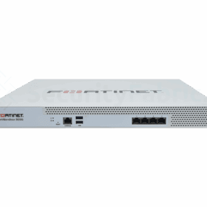 een witte FortiSandbox-500G apparaat met een paar ethernet poorten