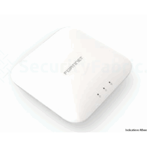 Bovenaanzicht van een witte FortiAP 241K WiFi 7
