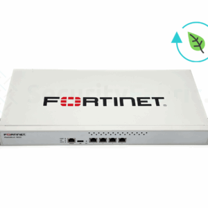 Vooraanzicht van een witte FortiWLC-50D refurbished