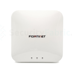 vooraanzicht van een witte FortiAP 231K