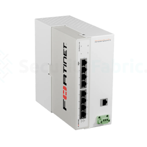 Zijaanzicht van Industriele Rackmount van Rackmount-it voor de FortiSwitch 108F
